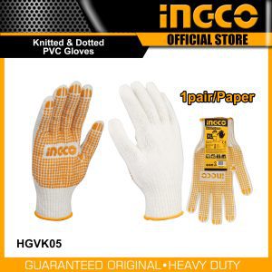 Paire De Gants Tricotés En PVC