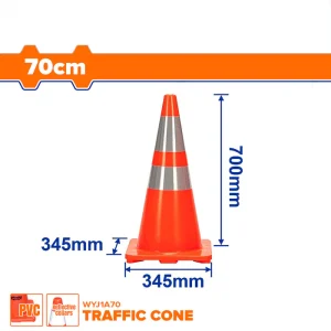 Cône de signalisation 70 cm