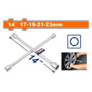 Clé à jante croisée