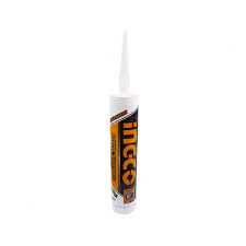Mastic silicone  acétique étique  transparent 300ml
